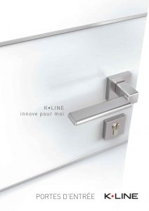 Couverture catalogue kline